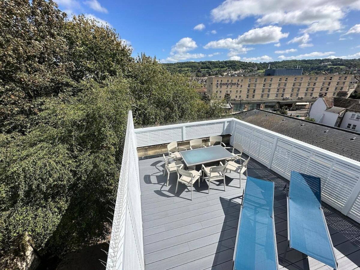 The Roof Terrace Maisonette - City Centre Бат Экстерьер фото